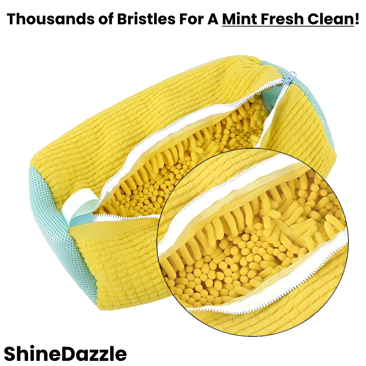Dazzling Bristle Shoe Bag™